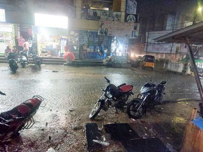 కుండపోత వర్షం