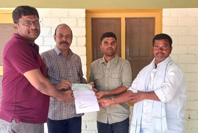 ఆర్డీటీకి విరాళం