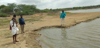  చెరువు పరిశీలన