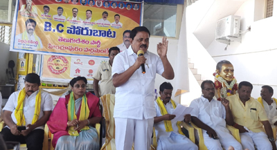 మాజీ మంత్రి పల్లె