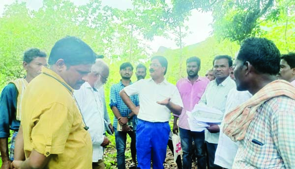 పనసలపాడులో ఆర్‌డిఒ పర్యటన