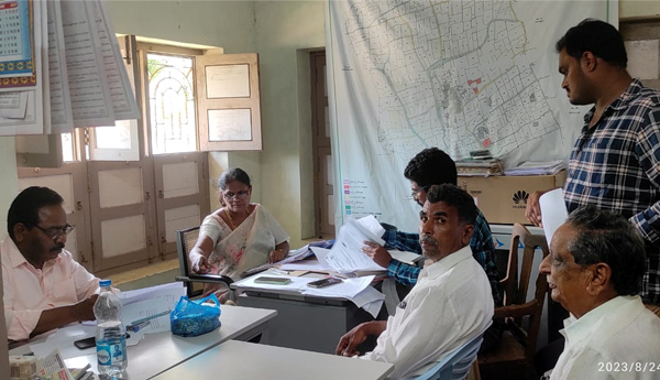 పంటనష్టం నమోదులో అవకతవకల పై విచారణ