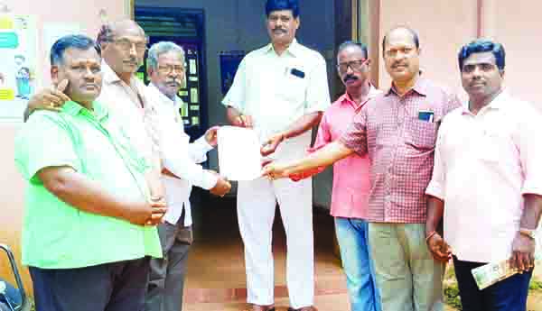 పాత్రికేయునిపై దాడికి నిరసన