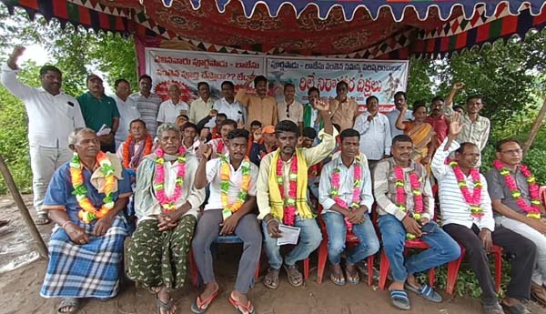 పూర్ణపాడు-లాబేసు వంతెన సాధనకు రిలే నిరాహారదీక్షలు