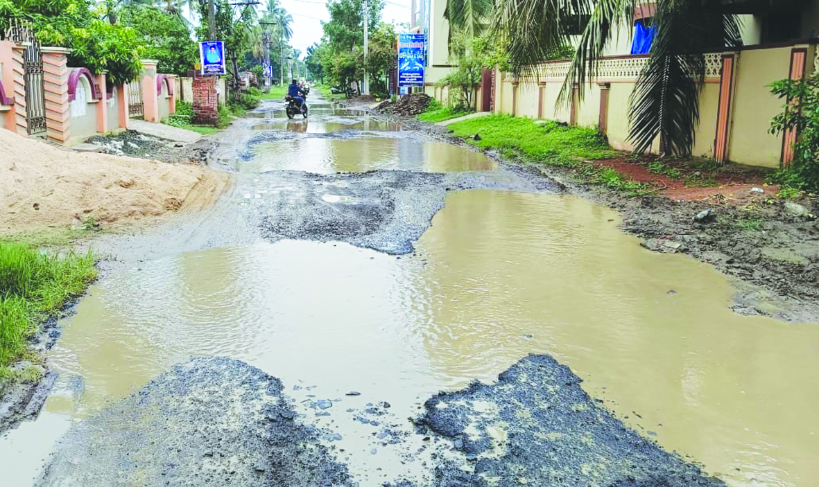 గజానికో గుంత.. అడుగేసుందుకు తంట