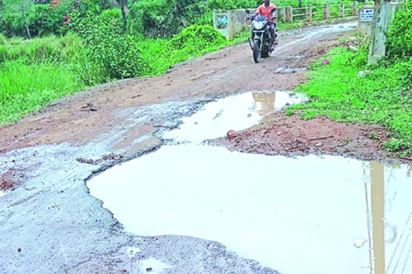 శిథిలావస్థలో రహదారులు