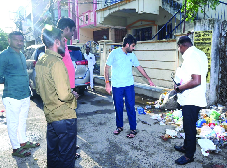 పారిశుద్ధ్య సమస్యలపై ప్రత్యేక దష్టి