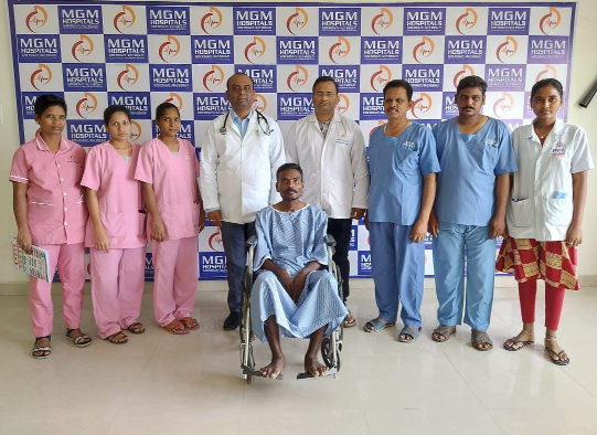ఎంజీఎంలో విజయవంతంగా జీఓఏ సర్జరీ