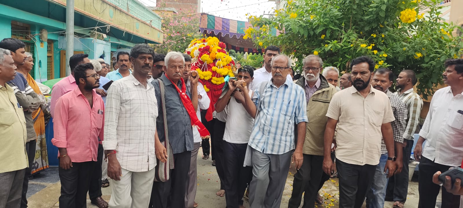 ఉద్యమనేతకు తుదివీడ్కోలు