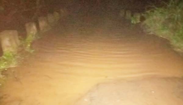 ఉధృతంగా చిట్టిగెడ్డ ప్రవాహం