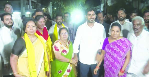 జిల్లాలో అడుగిడిన 'యువగళం'