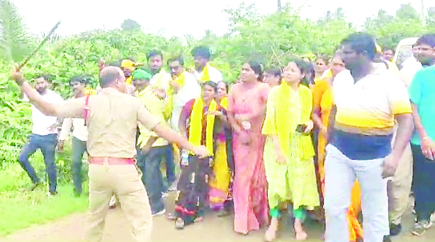 కొనసాగిన టిడిపి నిరసనలు