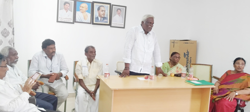 ఎఎంసి చైర్మన్ పందరబోయిన బసవపున్నారావు