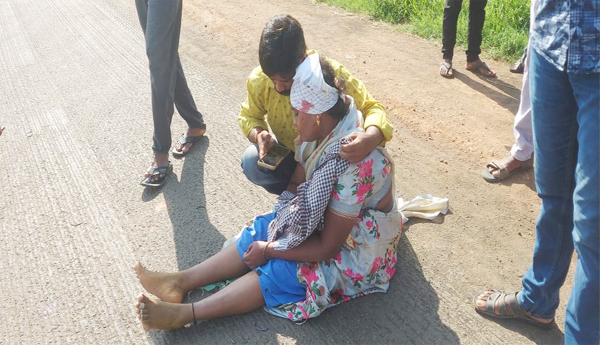 A-car-hit-a-bike-Women-seriously-injured