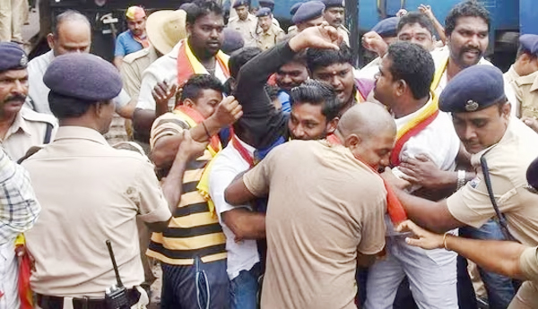 Cauvery-Dispute-Paralyzed-Karnataka-144-Sec