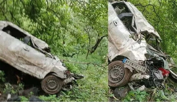 Road-accident-in-Maharashtra-Four-Telangana-residents-dead