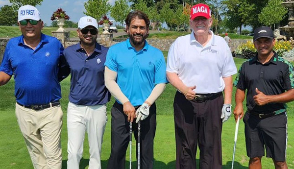 Dhoni-played-golf-with-Trump