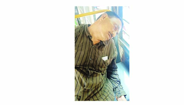 బస్సులో ప్రయాణిస్తూ శ్వాస వదిలి..