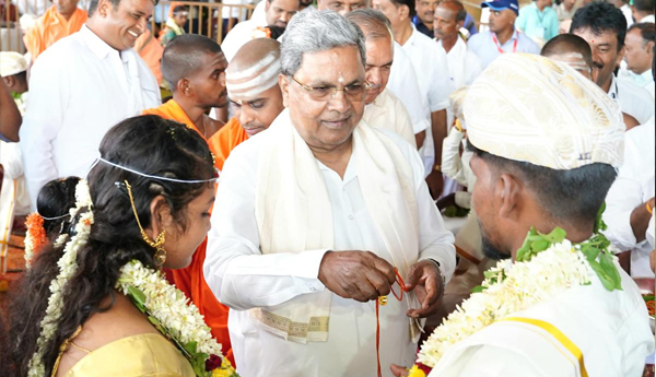 schew-extravagant-wedding-celebrations-by-obtaining-loans-says-siddaramaiah