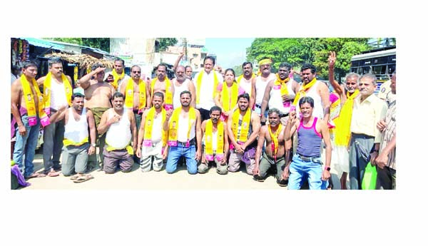 కొనసాగుతున్న టిడిపి నిరసనలు