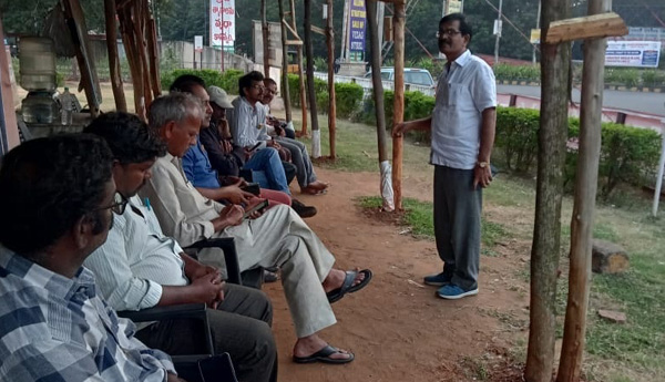  'ఉక్కు' ఉద్యమం ఆగదు - విశాఖ ఉక్కు పరిరక్షణ పోరాట కమిటీ