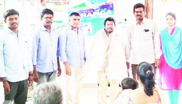 వెంకటరెడ్డికి సన్మానం