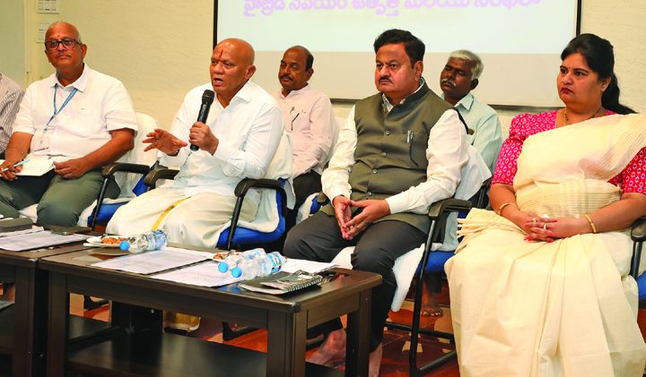 సేంద్రీయ రైతులతో టిటిడి ఒప్పందం