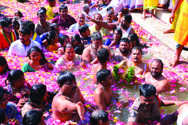 ముగిసిన శ్రీకల్యాణ వెంకన్న నవరాత్రి బ్రహ్మోత్సవాలు