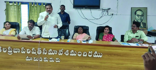  సమస్యల పరిష్కారానికి సహకరించాలి : ఎంఎల్‌ఎ చిట్టిబాబు