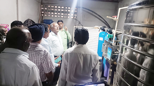 జల జీవన మిషన్ సెంట్రల్ టీం సభ్యులు సూచన