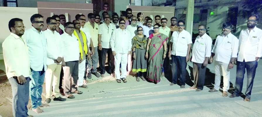  టిడిపి, జనసేన పార్టీల సమన్వయ కమిటీ సమావేశంలో పాల్గొన్న నాయకులు