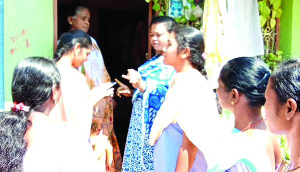  ఎల్విన్‌పేటలో ఇంటింటి సర్వే