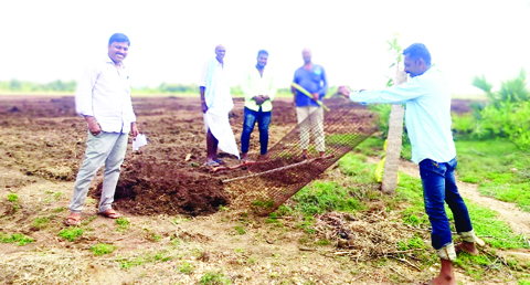 కబ్జా భూముల్లో రెవెన్యూ ఉక్కుపాదం: తహశీల్దారు