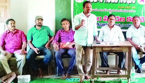 గిరిజనుల హక్కుల కోసం పోరాటానికి సిద్ధం