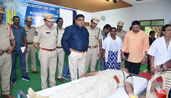 police-blood-donation-camp
