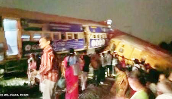 విజయనగరంలో రైలు ప్రమాదం