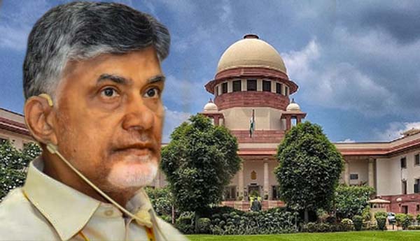 సుప్రీంలో చంద్రబాబుకు దక్కని ఊరట