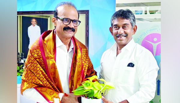  ఎపిఎస్‌ఎస్‌డిసి చైర్మన్‌కు నేదురుమల్లి అభినందనలు