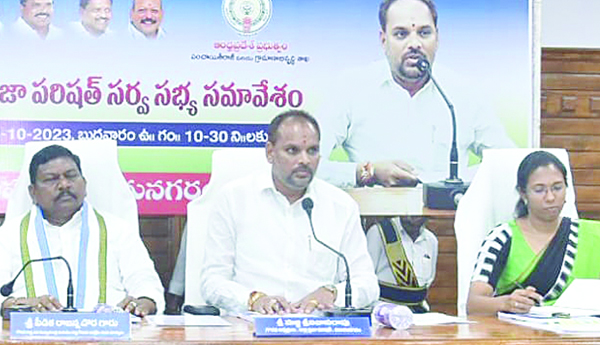 భవన నిర్మాణ పనులు వేగవంతం