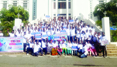 అవినీతి నిర్మూలన ద్వారానే సమాజ అభివద్ధి