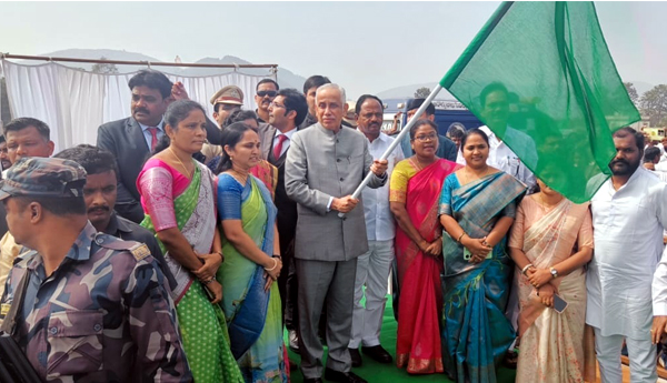  అరకులోయలో వికసిత్‌ భారత్‌ సంకల్ప యాత్ర -ప్రారంభించిన గవర్నర్‌