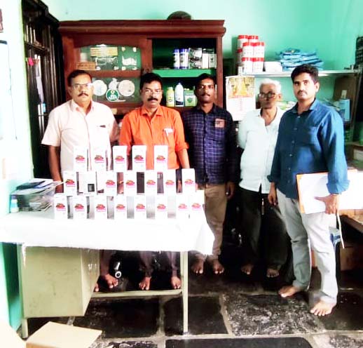 నకిలీ పురుగు మందులు స్వాధీనం