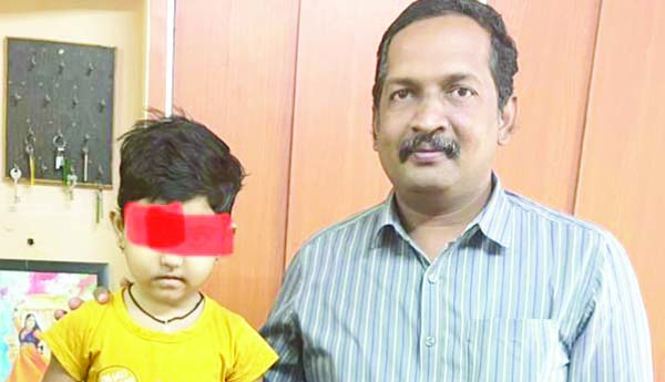 చిన్నారికి ప్రత్యేక ప్లాస్టిక్‌ సర్జరీ