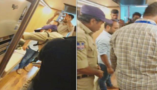 సీఎం కేసీఆర్‌ బస్సులో తనిఖీలు..