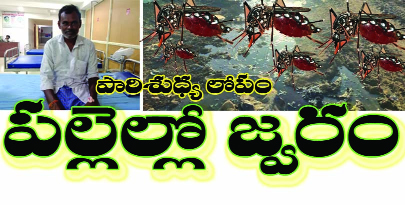 పారిశుధ్యలోపం పల్లెల్లో జ్వరం