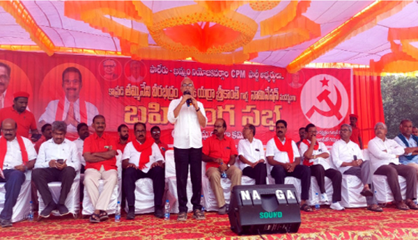 ఉమ్మడి ఖమ్మం జిల్లాలో సీపీఐ(ఎం) అభ్యర్థులు నామినేషన్లు