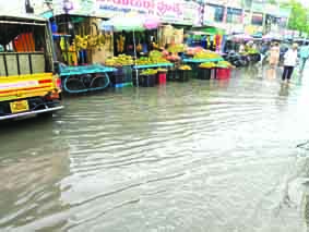 జిల్లాలో పలు చోట్ల వర్షం