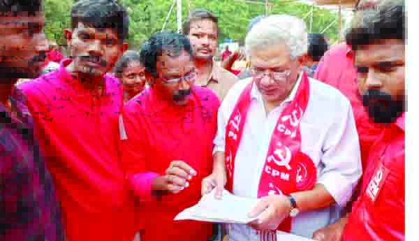 ఏచూరి దృష్టికి హెటిరో పైప్‌లైన్‌ సమస్య