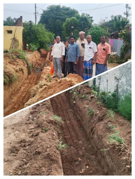 నూతన డ్రైనేజీ కాలువలు ఏర్పాటు