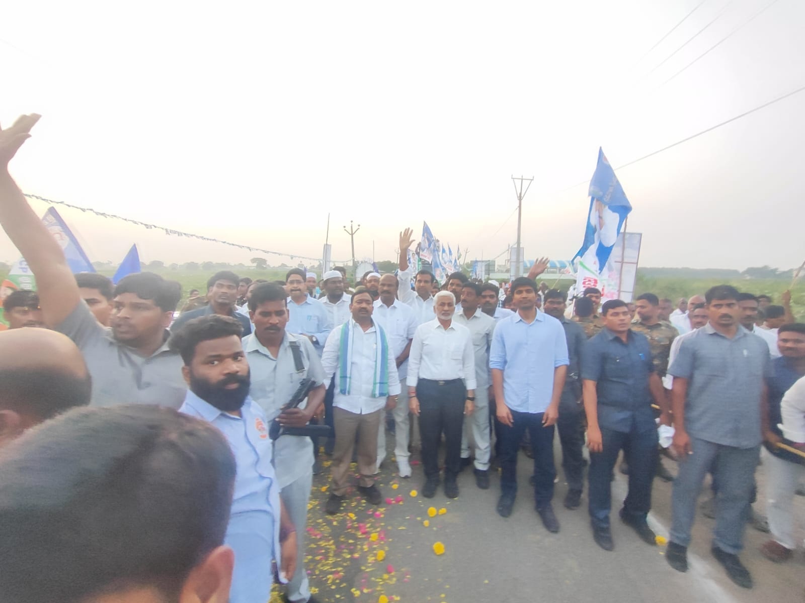 అమరావతిలో వైసిపి సామాజిక సాధికార యాత్ర